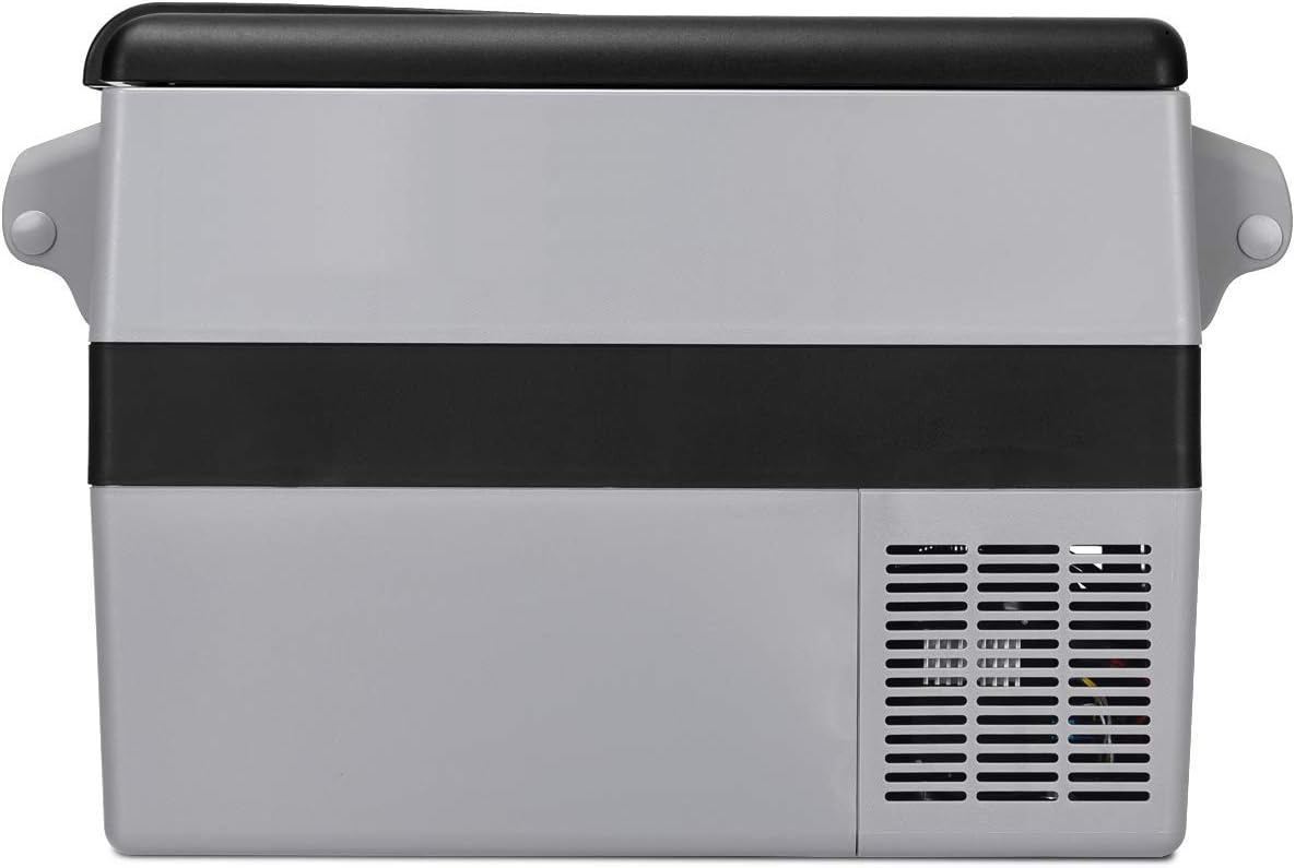 Goplus 44 Quart Portable Refrigerator/Freezer Compact Vehicle Car Mini Fridge Compressor Electric Cooler for Car, Office, Picnic Outdoor and Camping