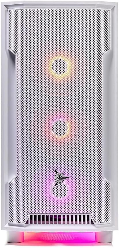 Skytech Gaming Archangel Gaming PC, Intel i5 14400F 2.5GHz, NVIDIA RTX 5060 Ti 16GB VRAM, 1TB Gen4 NVMe SSD, 32GB DDR4 RAM 3200, 650W Gold PSU, WI-FI 5, Windows 11, Desktop