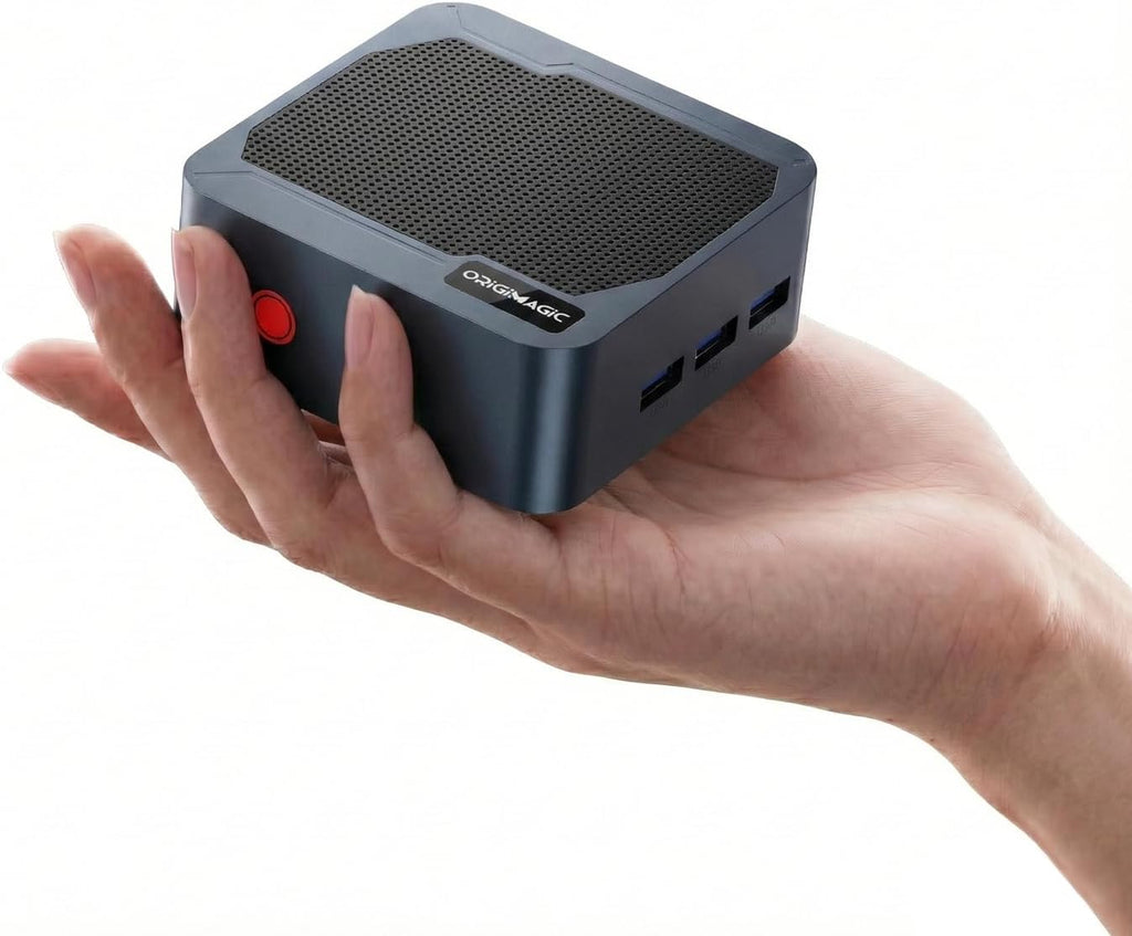 C2 Neo N95 Mini PC Dual LAN, 12GB LPDDR5 RAM 512GB SSD Mini Computers, 4K Triple Display/HDMI2.0/DP/USB-A 3.2/WiFi 5/BT 5.0, Home/Office/Business