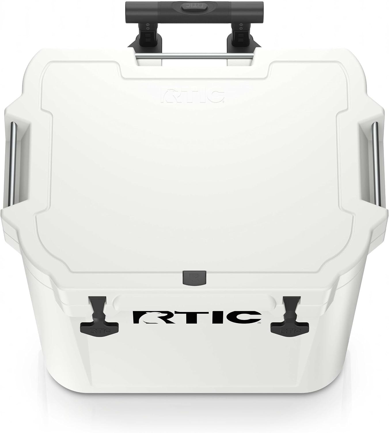 RTIC 45 QT Wheeled Ultra-Tough Cooler Hard Insulated Portable Ice Chest Box for Beach, Drink, Beverage, Camping, Picnic, Fishing, Boat, Barbecue, Rotomolded Construction