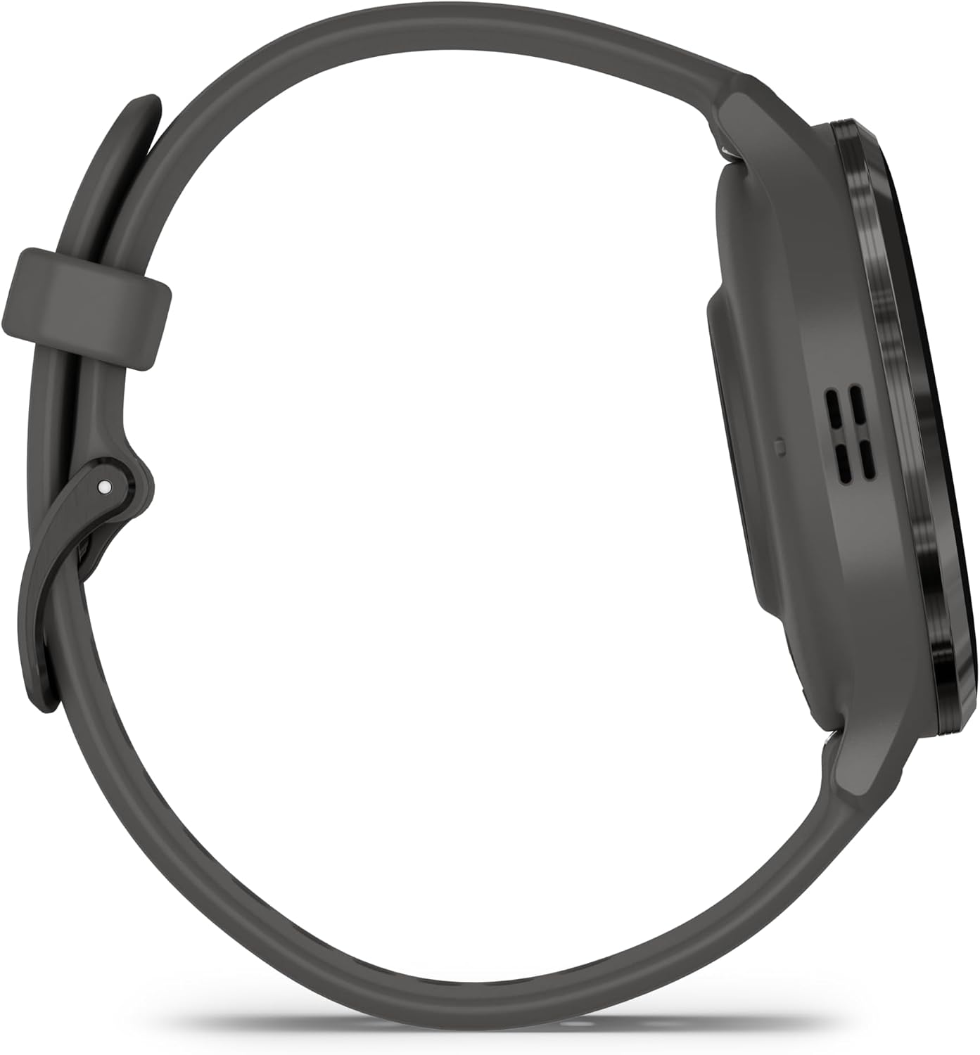 Garmin Venu 3S Advanced Fitness and Health Tracker Smartwatch with Slate Stainless Steel Bezel with Pebble Gray Case and Silicone Band 1.2 Inch AMOLED Touch Screen Display Bundle with Accessories
