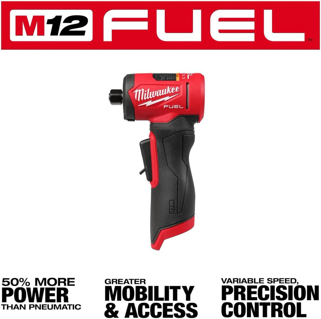 Milwaukee Electric - M12 Fuel 1/4 INCH Right Angle DIE Grinder Tool