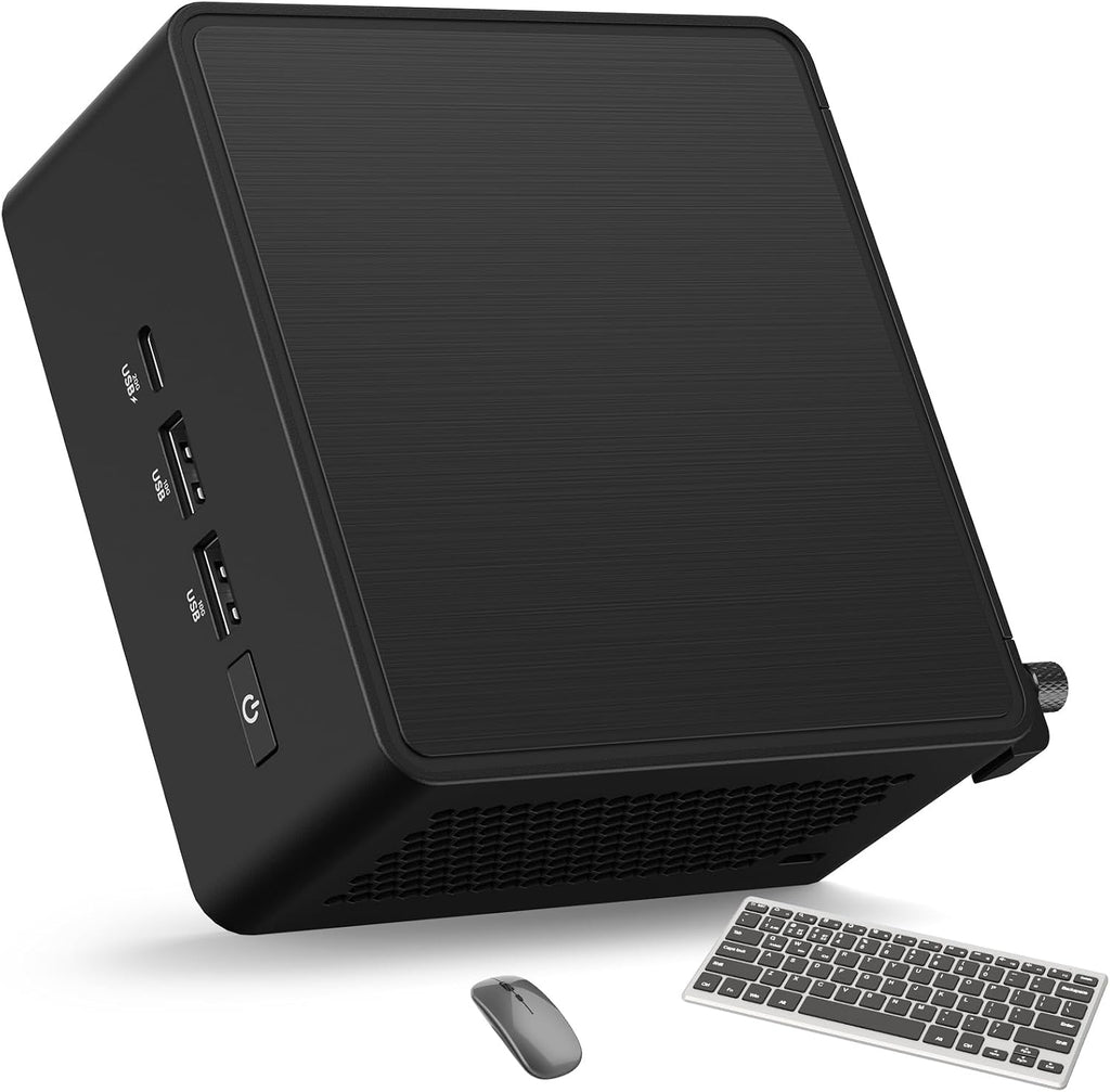 ASUS NUC 14 Pro Tall Mini Desktop Computers, Intel 14th Gen Core Ultra 7 155H (16C/22T), 16GB DDR5 RAM, 1TB PCIe SSD, Small PC Win 11 Pro with Intel Arc GPU, Thunderbolt 4, 8K HDR Display, VESA Mount