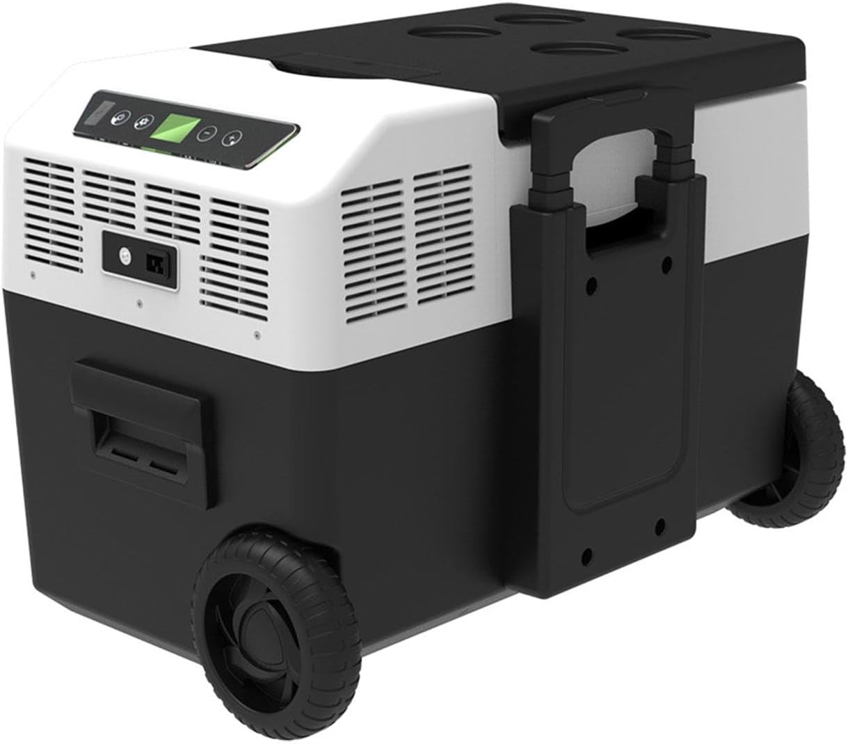 Car Refrigerator, 12V/24V Freezer Compressor Cooler Portable Refrigerator Fridge Cooler for Car, RV, Truck, Van, Boat for Camping, Travel, Fishing Outdoor,50L