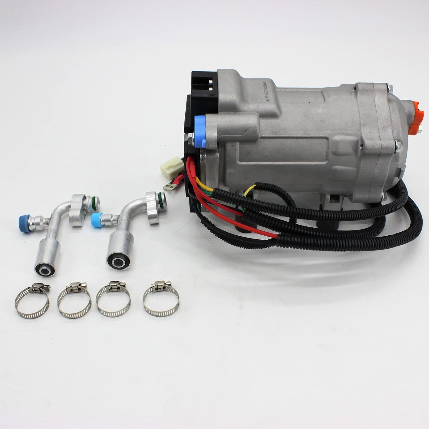 Automotive Air Conditioner Compressor, Air Conditioner System DC Electric Compressor, New Energy Air Conditioner Battery Powered Integrated Compressor DIY Modification (12V)