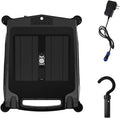 Cordless Automatic Pool Skimmer Cleaner - Solar&Home Adapter Charging,with Auto-Escape&Auto-Turn/24-Hour Continuous Cleaning/Smart Pool Skimmer Basket for All-Season Use (Black)