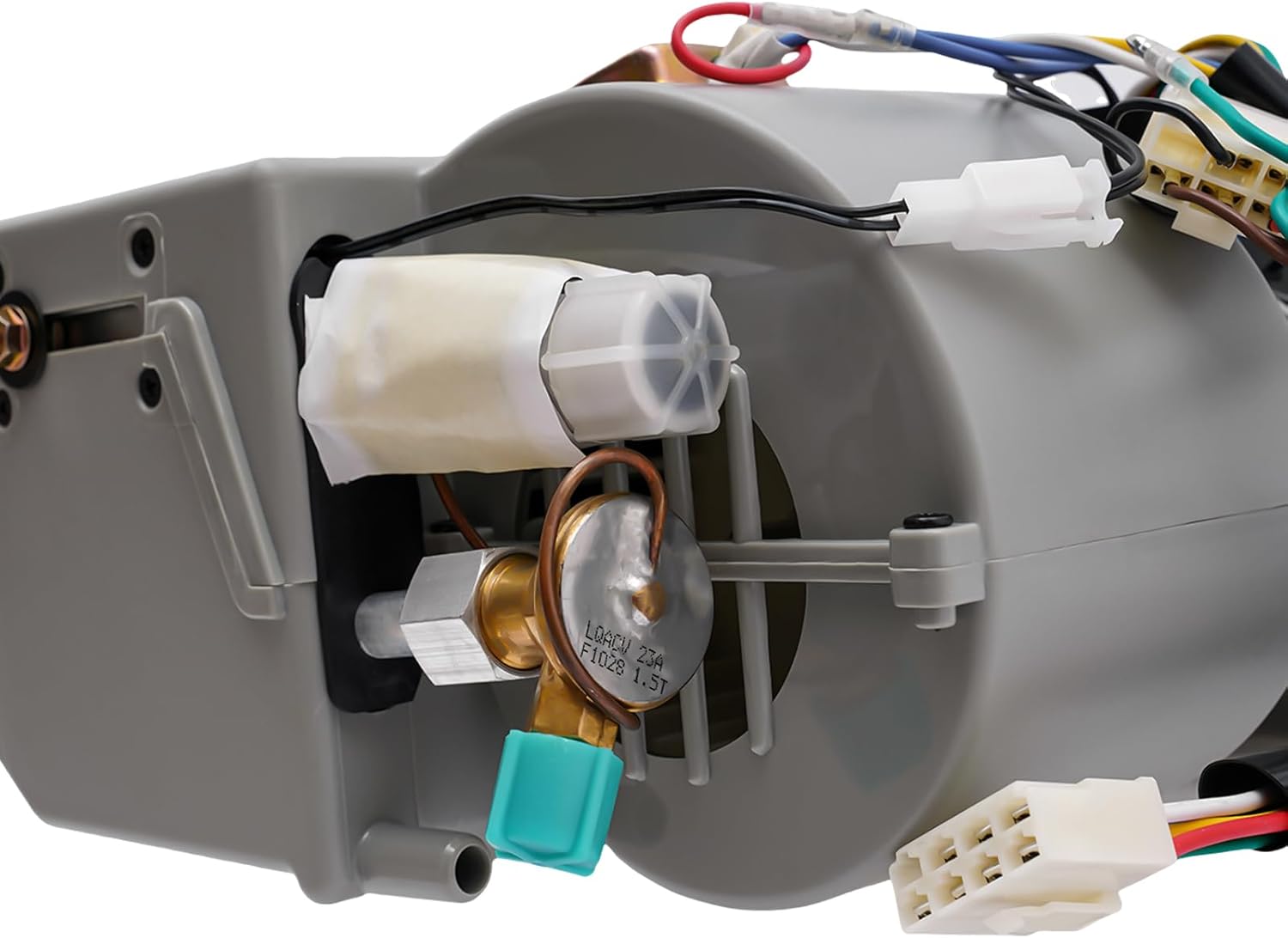 LOYALHEARTDY Car Evaporator, 12V 20697BTU 3 Speed AC 598CFM Universal Underdash Heat AC Unit for Car