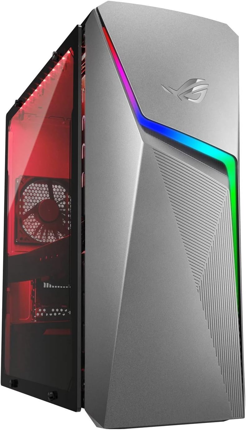 ASUS 2022 ROG Strix GL10 Gaming Desktop, AMD Ryzen 5 3600X 6-Core Processor, NVIDIA GeForce GTX 1660 Ti Graphics, 16GB RAM, 1TB PCIe NVMe SSD, 2 x HDMI, 2 x DisplayPort, WiFi, Windows 11 Home
