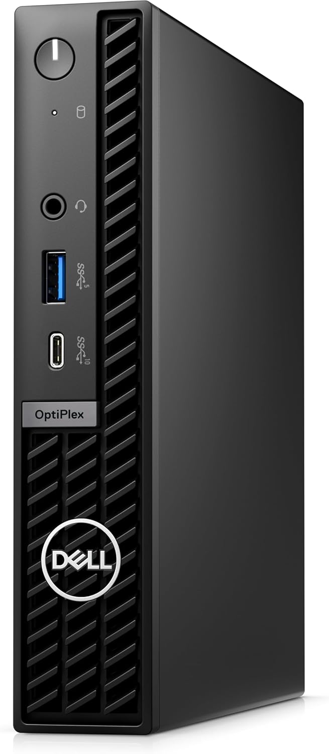 Dell OptiPlex 7020 MFF Mini PC 7000 Micro Form Factor Business Desktop Computer, Intel Hexa-Core i5-12500T (Beat i7-11700T), 64GB DDR5 RAM, 1TB PCIe SSD, WiFi6E, 2 DisplayPort + HDMI, Windows 11 Pro