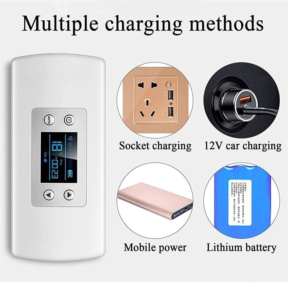 Insulin Cool Box Refrigerator, Cooler Bag Electric Insulin Cooler Container Thermostat USB Suitable for Travel/Interferon/Storage of Medicines
