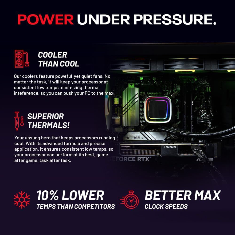 Skytech Gaming Rampage Desktop PC, Intel i7 14700F 2.1 GHz (5.3GHz), AMD RX 9060XT 8GB, 1TB NVMe SSD, 16GB DDR5 RAM 5200, 850W Gold ATX 3 PSU, 360mm ARGB AIO, Wi-Fi, Win 11