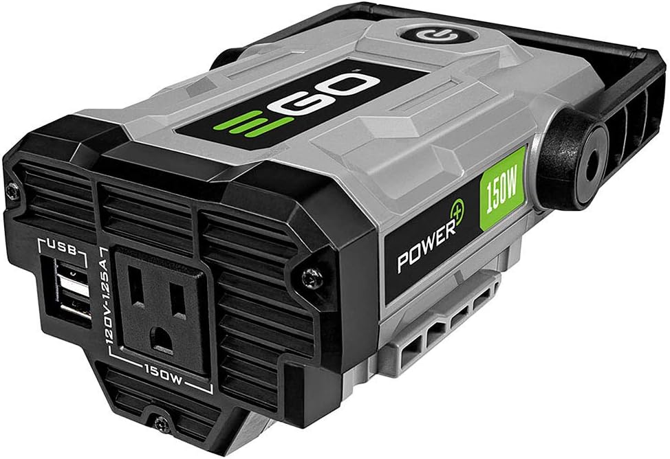 EGO PST3041 Portable Power Station Bundle with PAD1500 Nexus Escape 150W Power Inverter