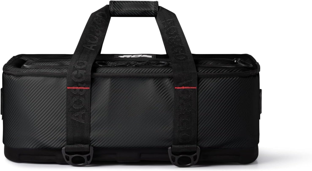 AO Coolers Stow-N-Go Carbon Soft Cooler, Low-Profile, Leakproof with High-Density Insulation, Holds Ice for 24 Hours