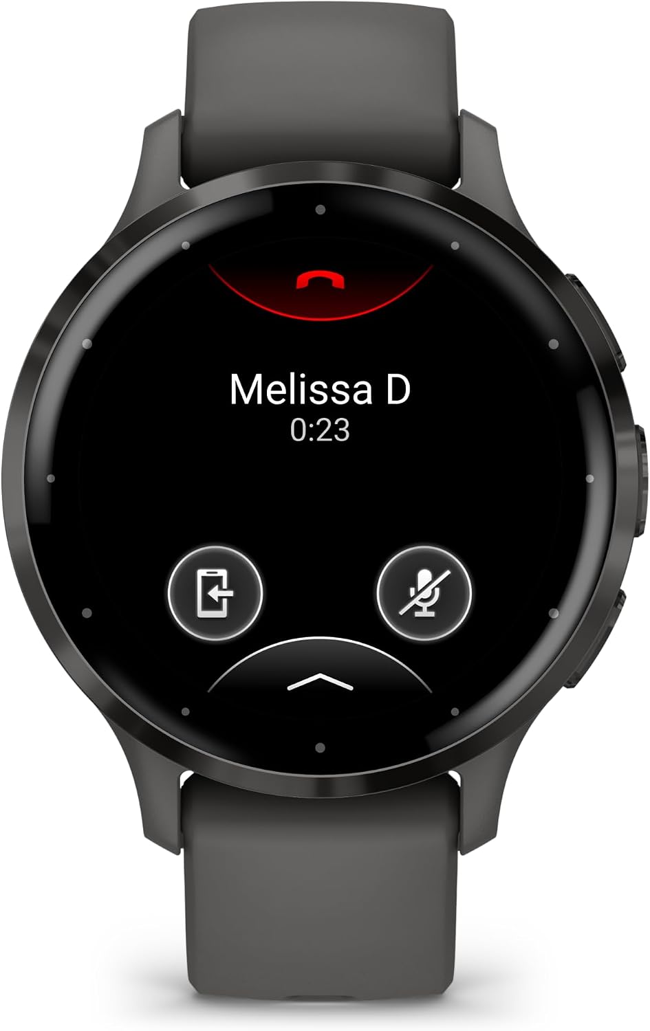 Garmin Venu 3S Advanced Fitness and Health Tracker Smartwatch with Slate Stainless Steel Bezel with Pebble Gray Case and Silicone Band 1.2 Inch AMOLED Touch Screen Display Bundle with Accessories