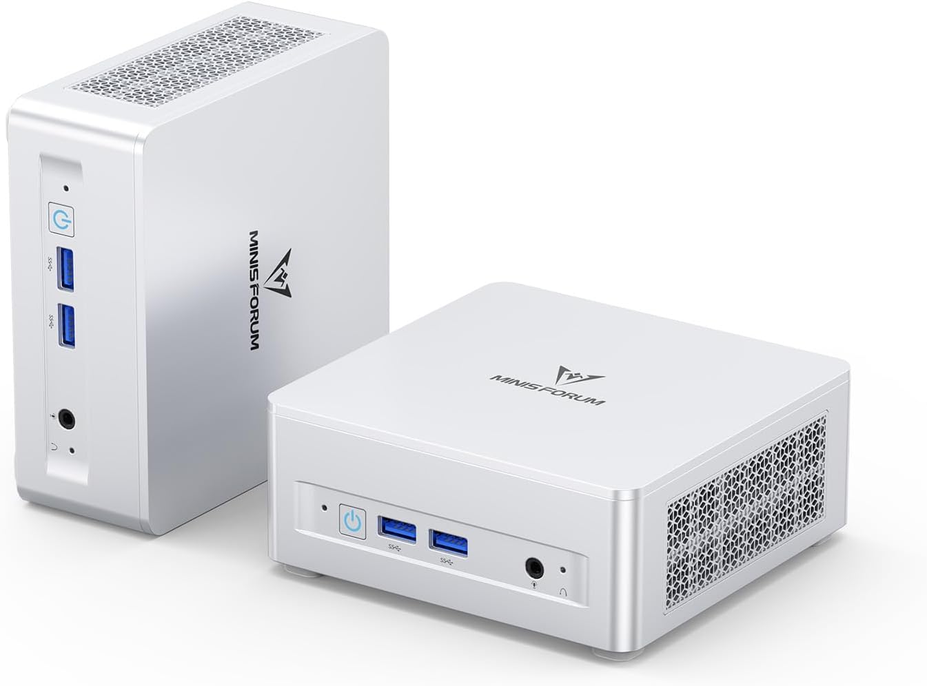 MINISFORUM DeskMini UM750L Slim Mini PC AMD Ryzen 5 7545U Small PC, 32GB LPDDR5 RAM+1T PCIe4.0 SSD, HDMI/DP/USB4 Outputs, 2.5G LAN, WiFi 6E, 4xUSB Port AMD Radeon 740M Graphics Small Form Factor