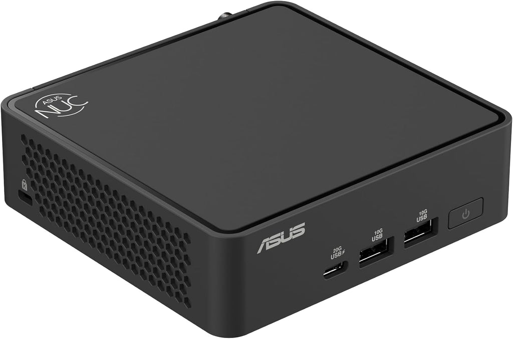 ASUS NUC 15 Pro Slim Full System Mini PC with Intel Series 2 Core 7 240H, 16GB DDR5 RAM, 1TB PCIe G4x4 NVMe SSD, Thunderbolt™ 4, Wi-Fi 7 & Bluetooth 5.4, Toolless Chassis Access, VESA Mount Included