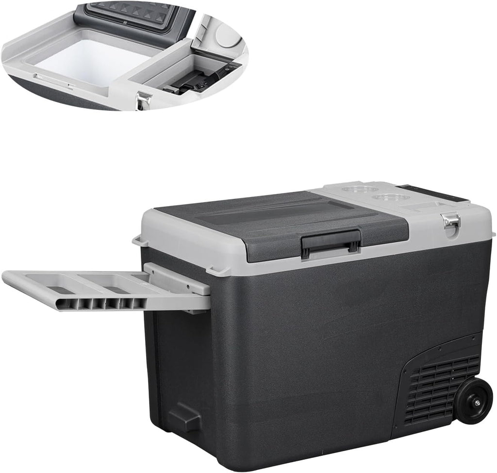 Alpicool MT35 Portable Fridge 12 Volt Car Refrigerator 34 Quart Freezer for Fishing, Camping, RV, Truck, Boat-12/24V DC