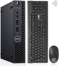 Dell Mini PC Windows 11 Micro Computer OptiPlex 3060 Desktop,i5-8500T 16GB Ram 512GB M.2 NVMe M.2 SSD,AX210 Built-WiFi 6E,HDMI Dual Monitor Support,Wireless Keyboard Mouse (Renewed)