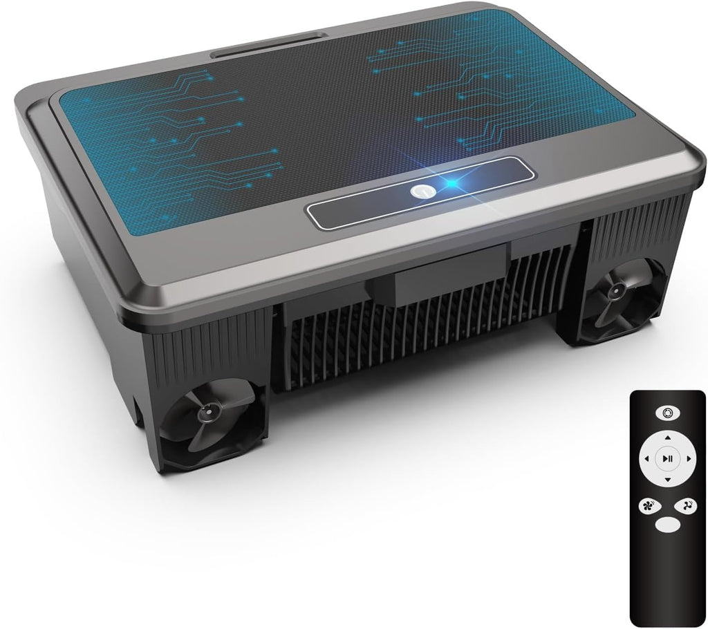 Solar Powered Pool Skimmer Fully Automatic Smart Water Surface Cleaning Robot 12-Hour Battery Life Obstacle Avoidance Durable Dual Comprehensive Cleaning