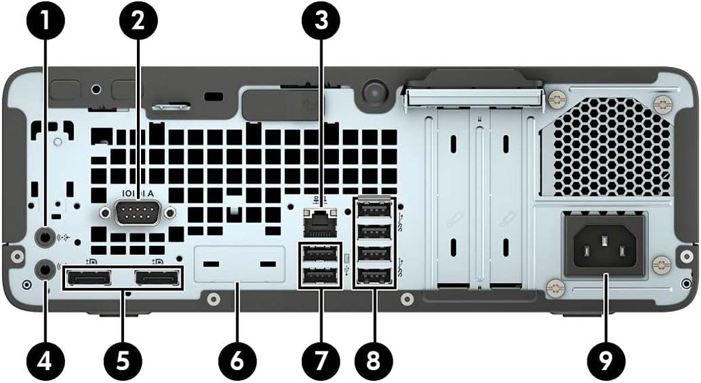 HP ProDesk 600G5 SFF Desktop Computer PC, 600G5 Computer 9th Processor, 32GB RAM 1TB Solid State Drive, USB WiFi, Bluetooth, Windows 11 (Renewed)
