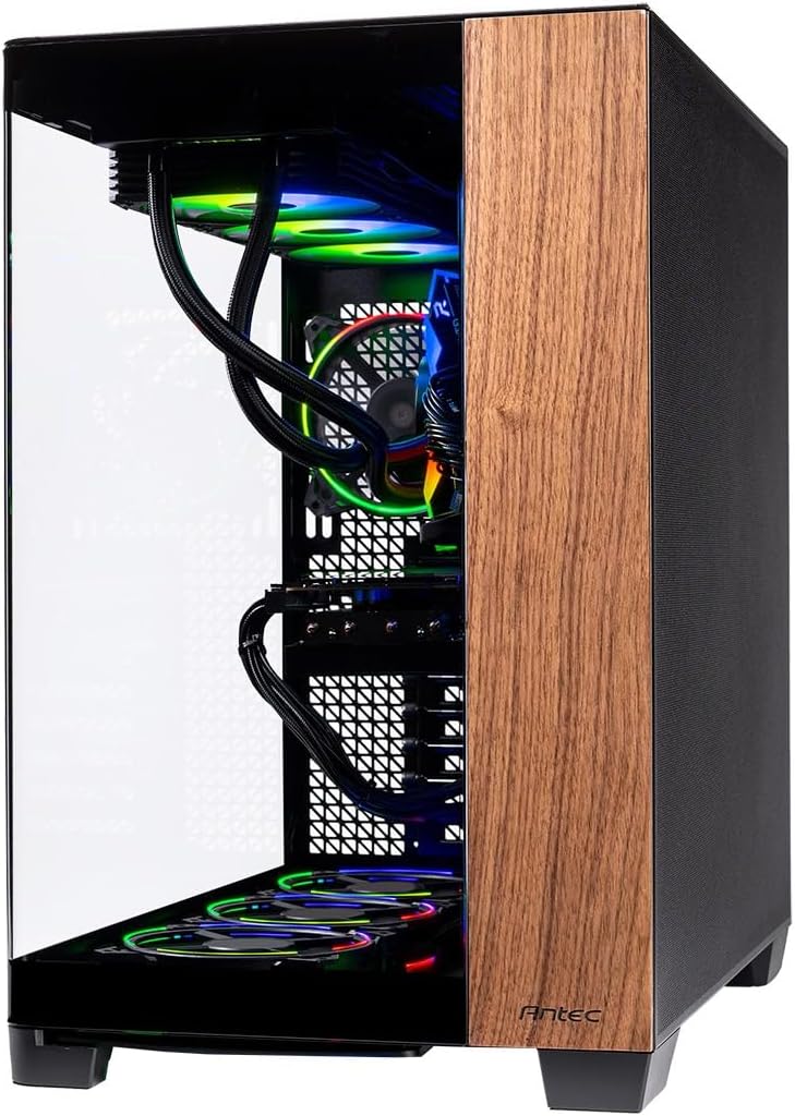 Skytech Gaming Prism 4 Desktop PC, Ryzen 9 9900X3D 4.4 GHz (5.5GHz), AMD RX 9070XT 16GB, X670 Board, 2TB Gen4 NVMe SSD, 32GB DDR5 RAM 6000 RGB, 1000W Gold PSU, 360mm ARGB AIO, Wi-Fi, Win 11
