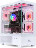 Gaming PC Desktop Computer – Xeon E5 3.20GHz, RTX 2080 Ti 11GB, 16GB DDR4 RAM, 512GB SSD + 1TB HDD, Wi-Fi 6 & Bluetooth 5.4, 9× ARGB Fans, Windows 11, 800W PSU Gaming Tower for Gamers