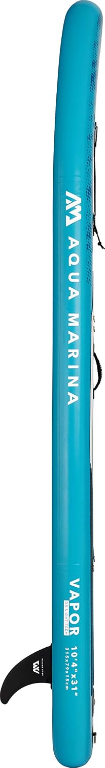 AM Aqua Marina Stand Up Paddle Board Inflatable in Set Vapor 2021 iSUP 10'4 Inch Stand-Up Paddling SUP Board 315 x 79 x 15 cm