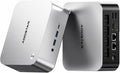 AOOSTAR MACO AMD R7 PRO 6850H Mini PC (8C/16T 4.70Ghz) with LPDDR5 6400Mhz 24GB RAM &1TB M.2 2280 PCIE4.0 NVME SSD,3 *M.2 Slots; Dual 2.5G; LAN Dual USB4；Four-Screen 4K Display