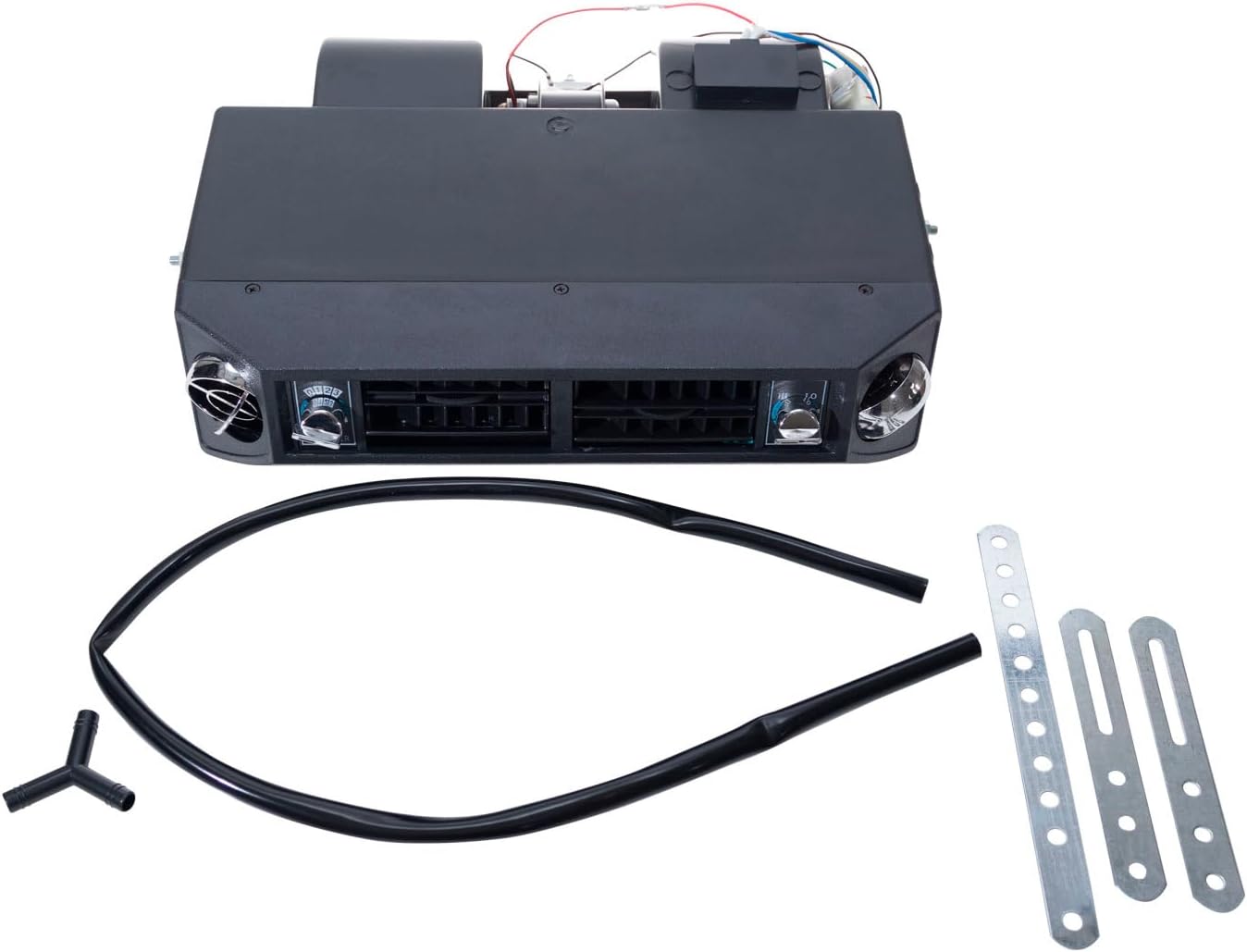 New A/C Universal Kit Underdash Electric Compressor Air Conditioner 12v W/AC Control Panel