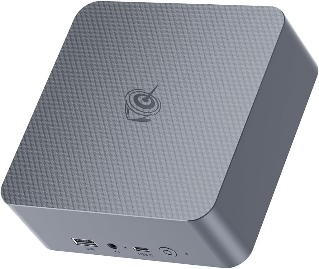 Beelink EQR7 Mini PC, AMD Ryzen 7 7735HS(8C/16T, Up to 4.75GHz), Mini Computer 24G LPDDR5 RAM 1TB NVMe PCIe4.0 SSD, Micro PC 4K@60Hz Dual HDMI Display Built in Power Supply/WiFi6/BT5.2/1000Mbps