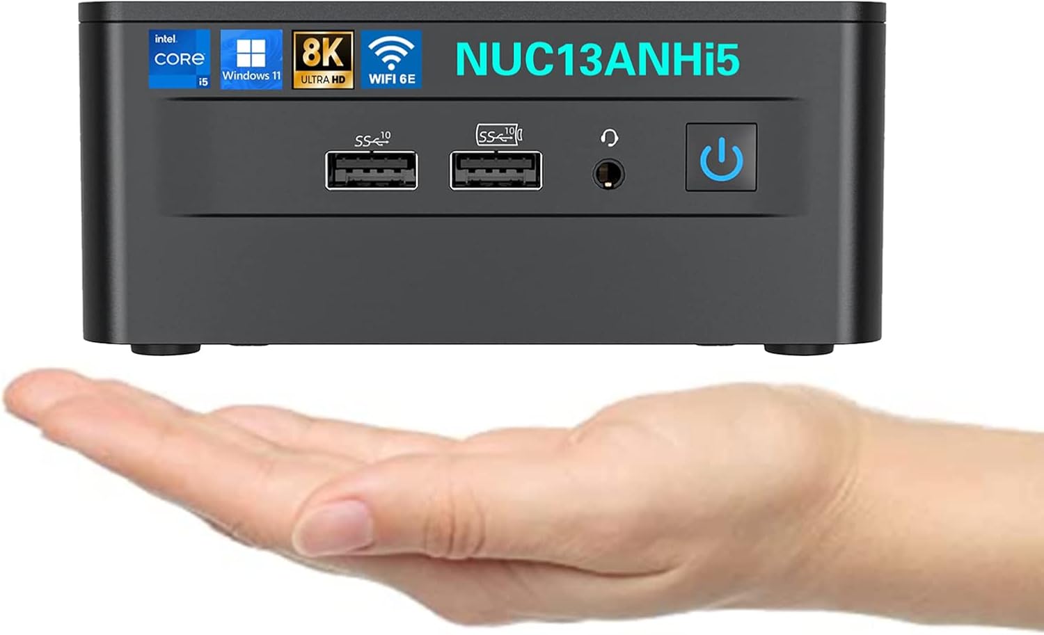 Intel NUC 13 Pro NUC13ANHi5 Arena Canyon Mini PC Mini Computer,Barebone,Intel Core i5-1340P 12 Core,16 Thread,Up to 4.6 GHz Turbo,NVMe SSD DDR4,WiFi 6E,BT 5.3,8K Support,Gaming,No RAM,No SSD,NO OS