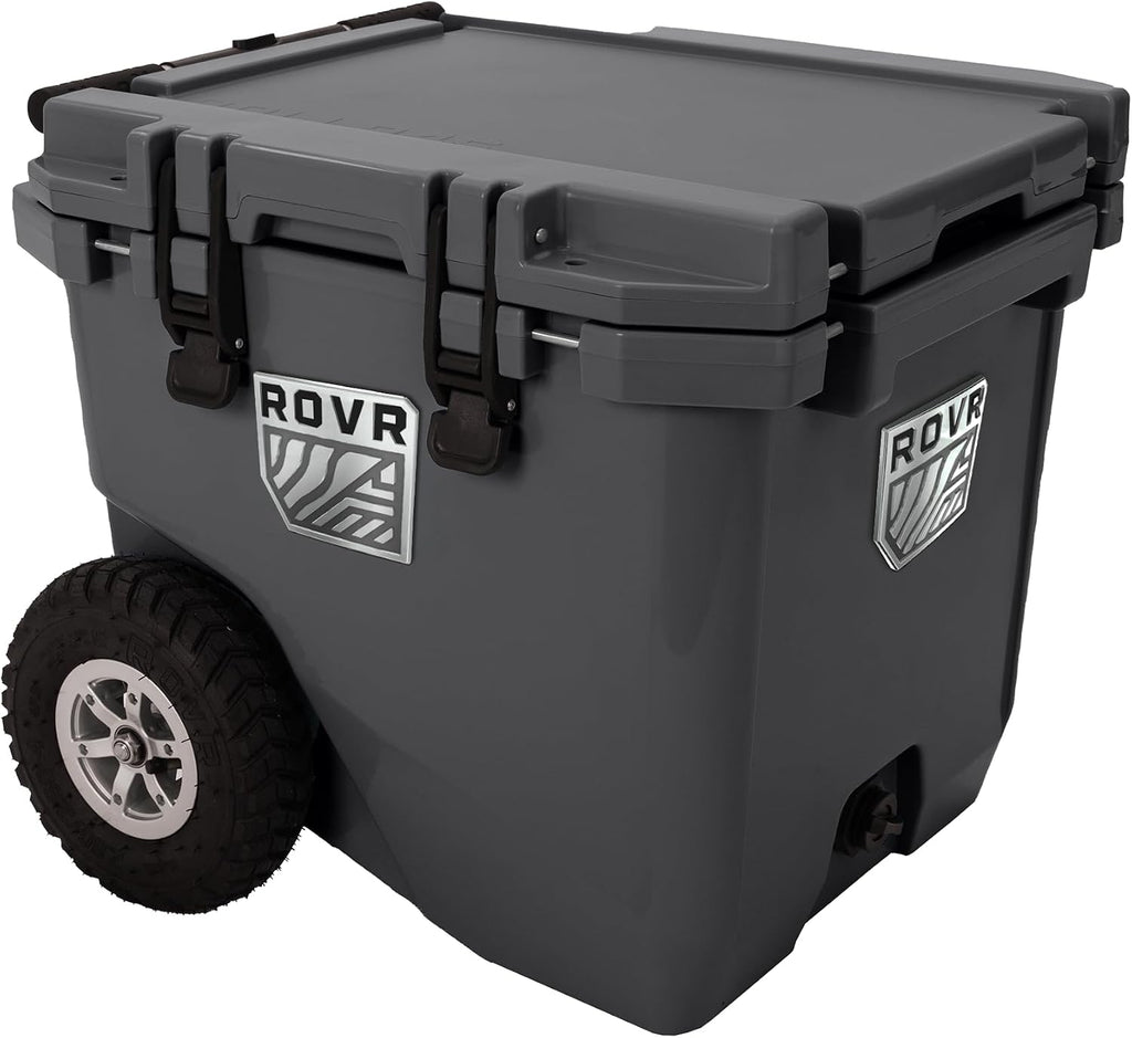 RovR Hard Cooler – Heavy Duty Insulated Cooler Box for Camping, Beach, Travel, Tailgating, Fishing, and Parties – Rugged Portable Cooler for Long Ice Retention