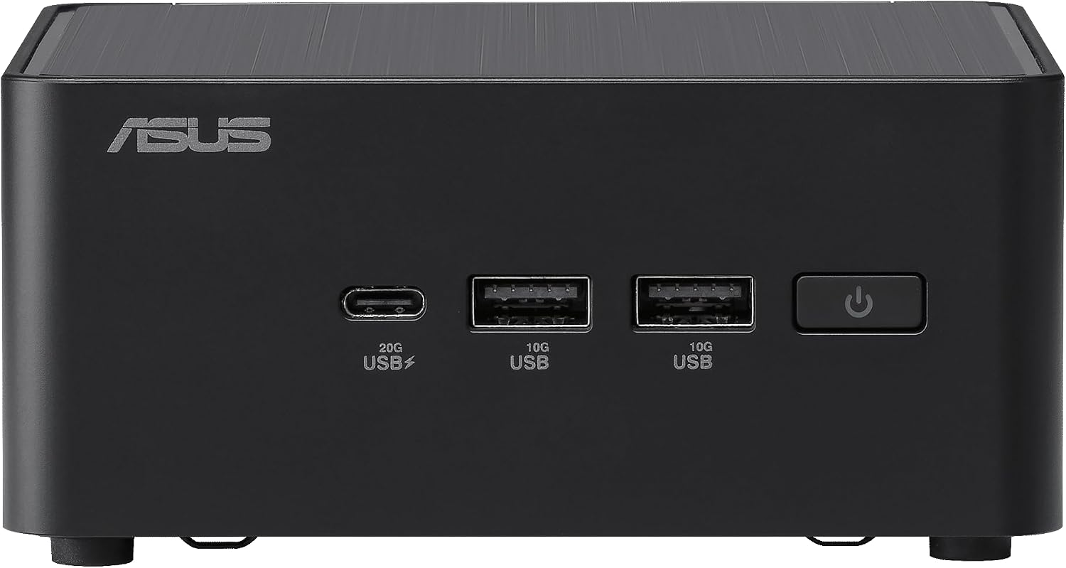 ASUS NUC 14 Pro Tall Full System Mini PC with Intel 14th Gen Core Ultra 5 125H, 16GB DDR5 RAM, 512GB PCIe G4x4 NVMe SSD, Thunderbolt 4, Win 11 Pro, Toolless Chassis Access, VESA Mount Included