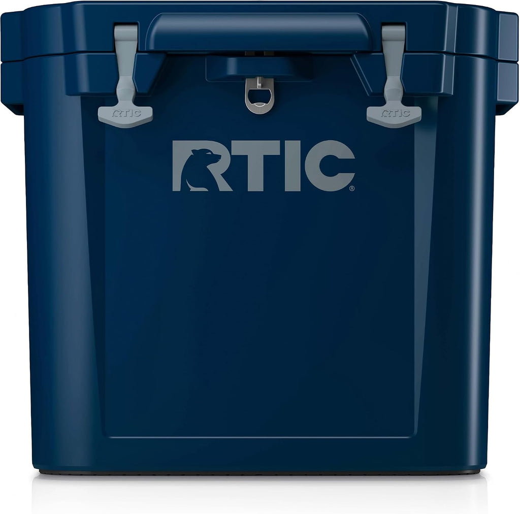 RTIC 45 QT Wheeled Ultra-Tough Cooler Hard Insulated Portable Ice Chest Box for Beach, Drink, Beverage, Camping, Picnic, Fishing, Boat, Barbecue, Rotomolded Construction