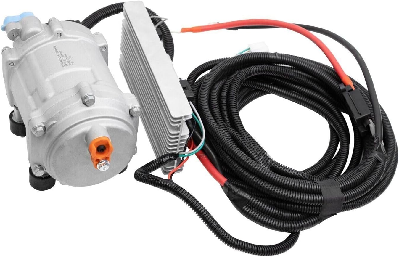 ELECTRIC AC AUTOMOTIVE Compressor for UNIVERSAL APPLICATION - CAR TRUCK & VANS - 12V