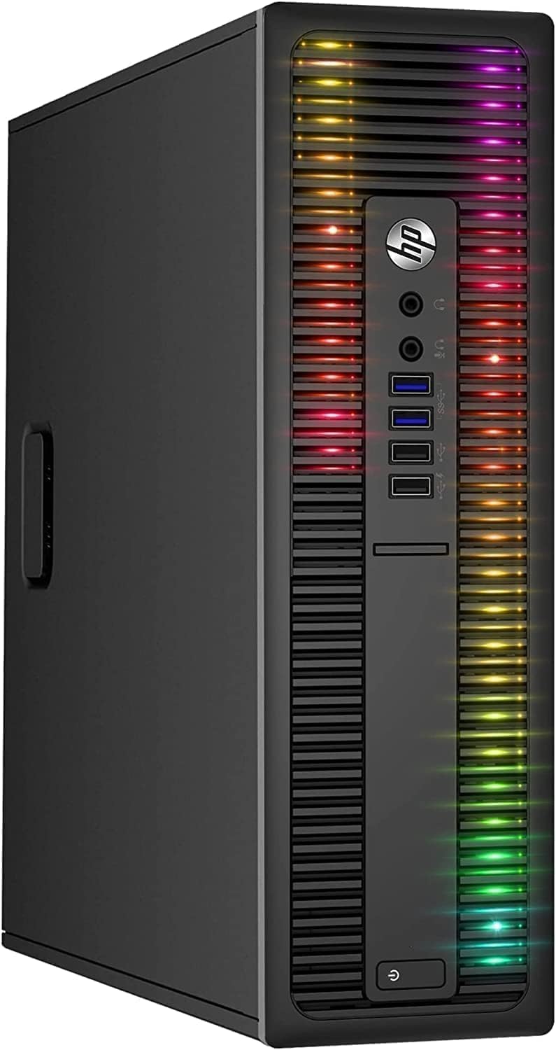 HP RGB Gaming Desktop PC, AMD A10 Pro 3.5GHz up to 3.8GHz, 16GB DDR4, 256G SSD + 3TB, Radeon RX 550 4G GDDR5, 600M WiFi & Bluetooth 5.0, RGB Keyboard & Mouse, Windows 11 (Renewed)