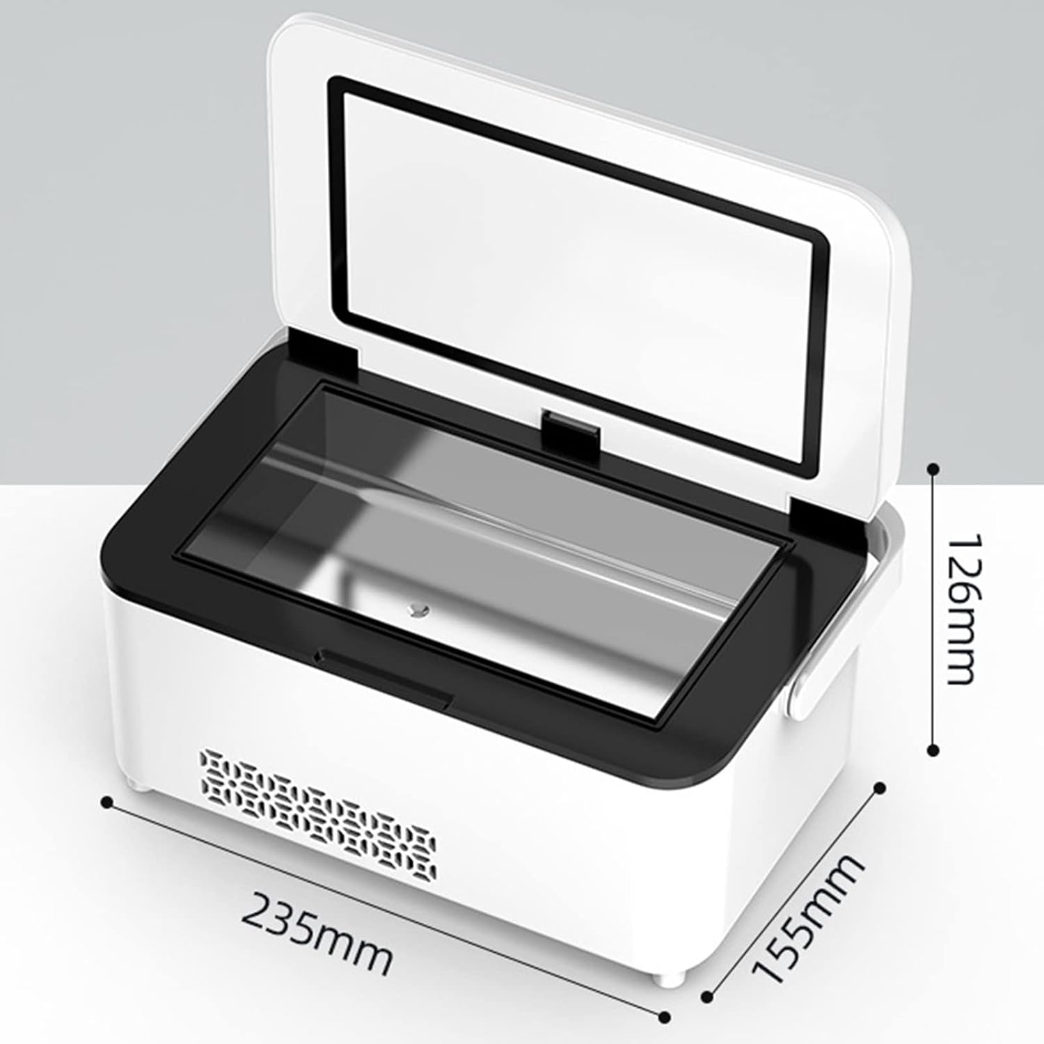 Medication Refrigerator, Insulin Cool Box, Portable Electric Portable Cooler, Intelligent Mini Fridge with Large Refrigeration Space for Medical Cooler Bag for Travel,1cell