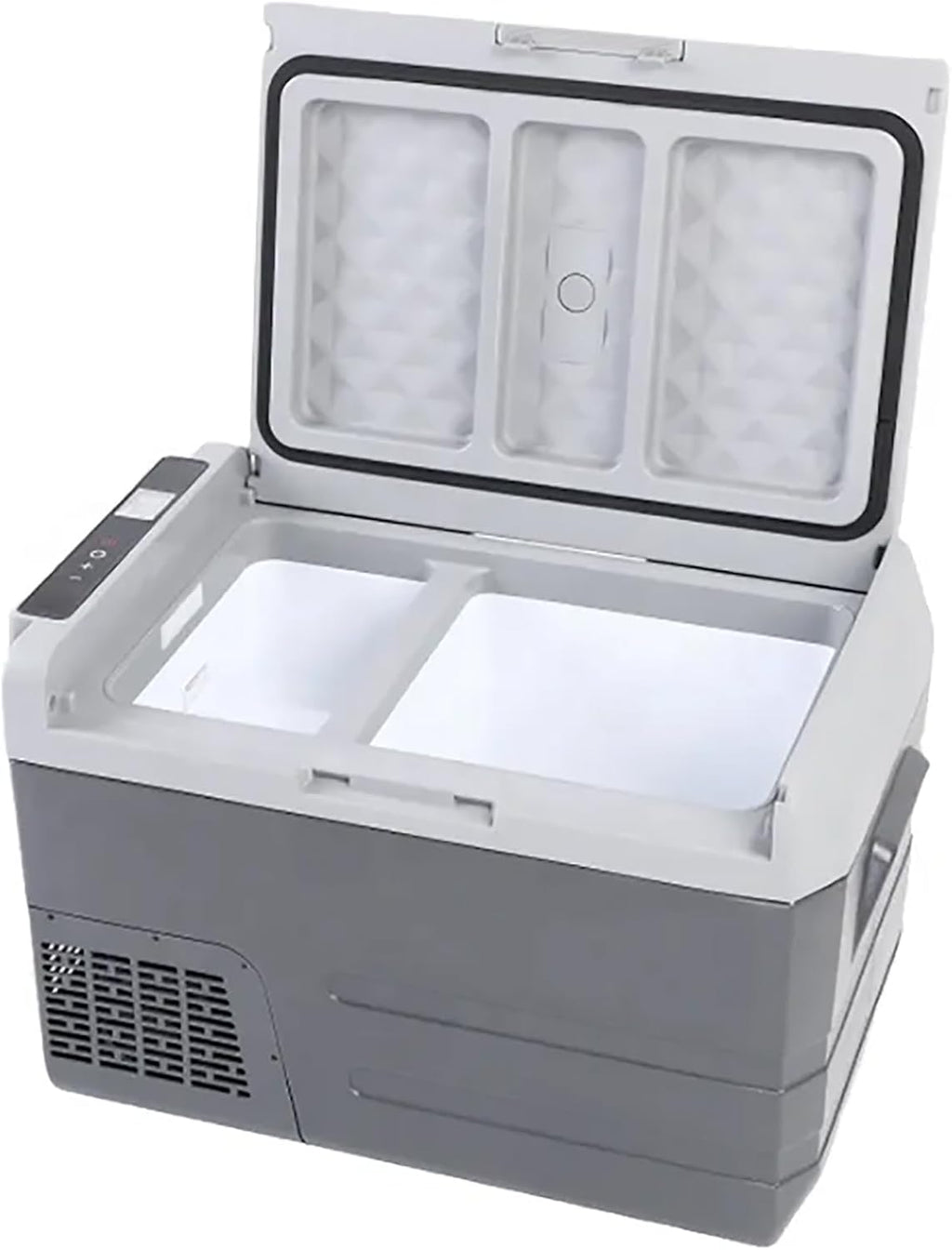 Car Refrigerator, Portable Car Freezer, 36 Liter Capacity, Fast Cooling 12V Car Fridge Freezer, Cool Down To About 20°C, Simple Control Panel and Space-Saving, Easy To Carry, For Dorm, Office