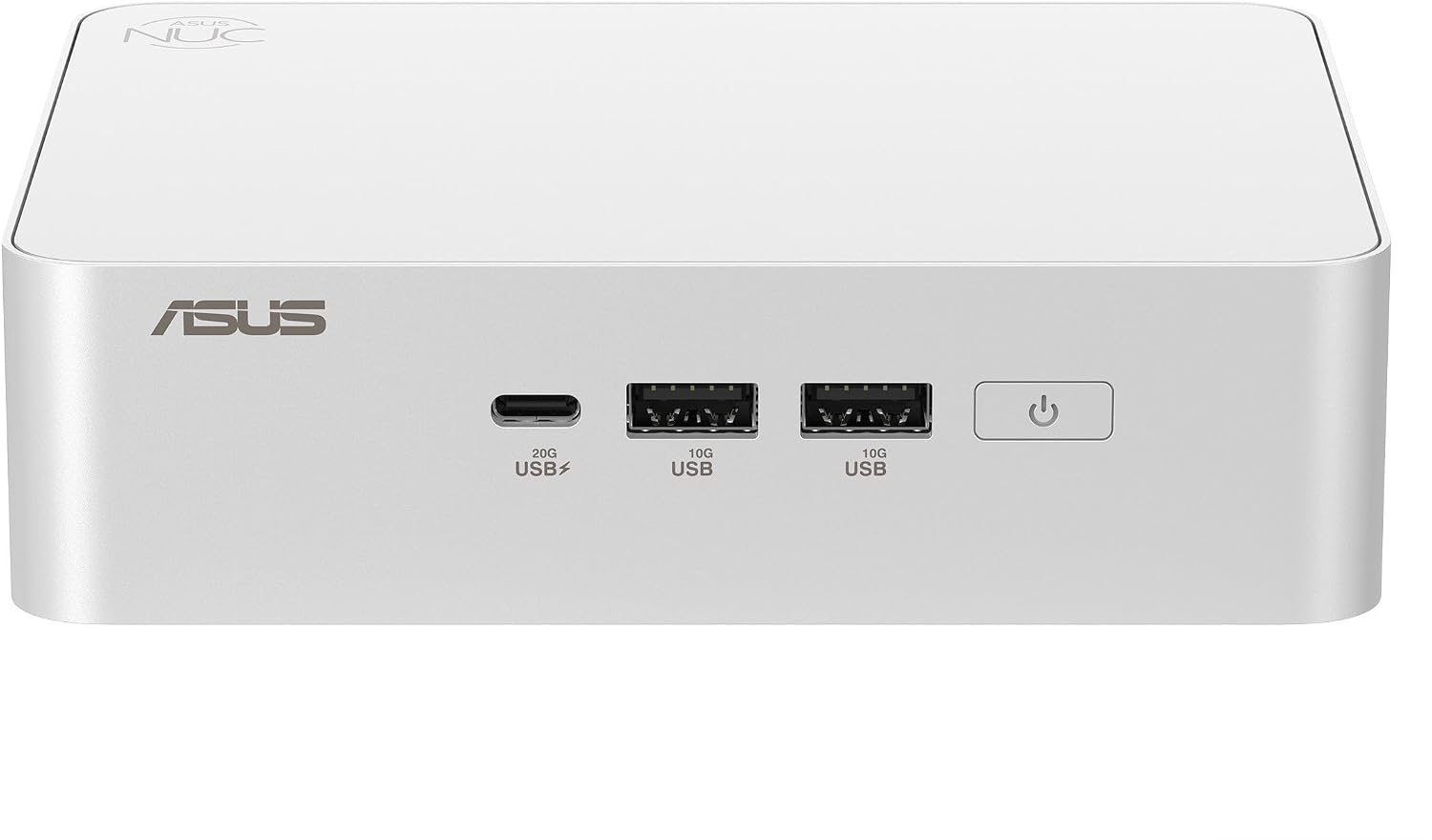 ASUS NUC 15 Pro+ Full System Mini PC with Intel Series 2 Core Ultra 5 225H, 16GB DDR5 RAM, 512GB SSD, Thunderbolt™ 4, Wi-Fi 7, Bluetooth 5.4, Win 11 Home, Toolless Silver Aluminum Chassis, VESA Mount