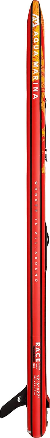 Aqua Marina Race, Double Layer Quad-Stringer Inflatable Stand Up Paddle Board (iSUP) Package