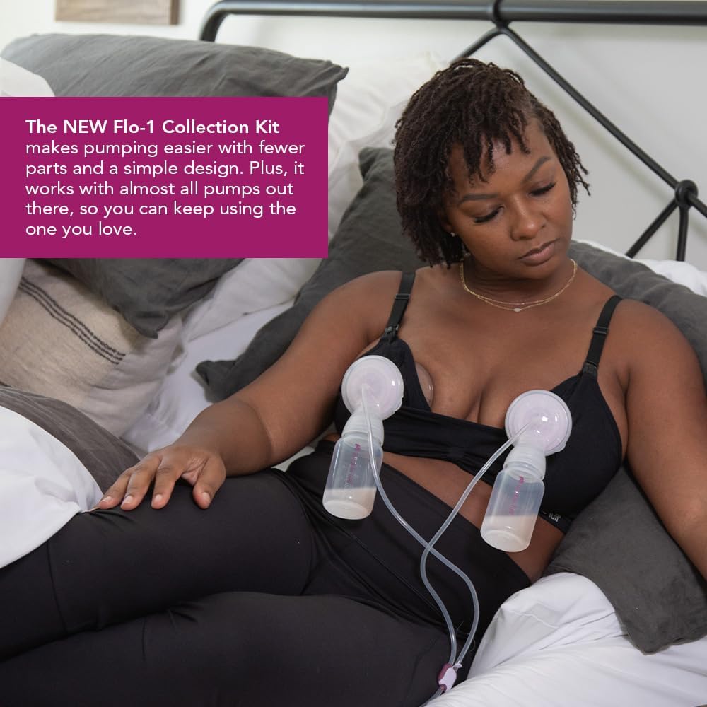 Rumble Tuff Breeze Electric Breast Pump with Flo-1 Collection Kits and Cooler Backpack