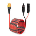 ELFCULB 10AWG 75FT XT60 Solar Cable 2 10 25 35 50 75 100FT XT60 Extension Cable Solar Panel Connector to XT60 Connector for Portable Power Station (75FT)