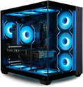 Panorama XL RX 9070 XT, AMD Ryzen 7 9800X3D, 32GB DDR5 RAM, 2TB NVMe Gen4 SSD, HDMI, RJ45, Windows 11 Pro, 3 Year Warranty, RGB Gamer Keyboard+Mouse, WiFi 7 + BT 5.4, HDMI, Prebuilt Gaming Desktop PC