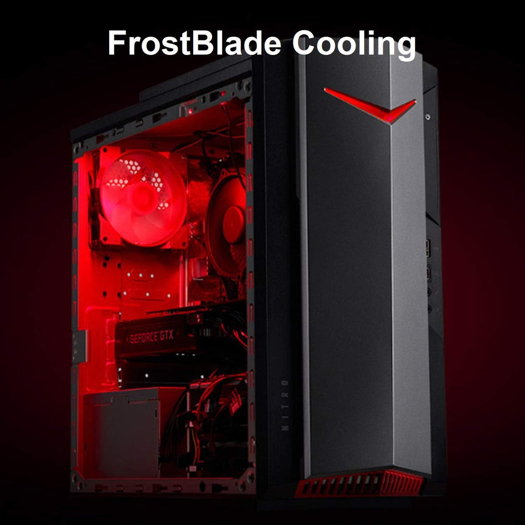 Acer Nitro 50 N50-620-UA91 Gaming Desktop | 11th Gen Intel Core i5-11400F 6-Core Processor | NVIDIA GeForce GTX 1650 | 8GB DDR4 | 512GB NVMe M.2 SSD | Intel Wi-Fi 6 AX201 |