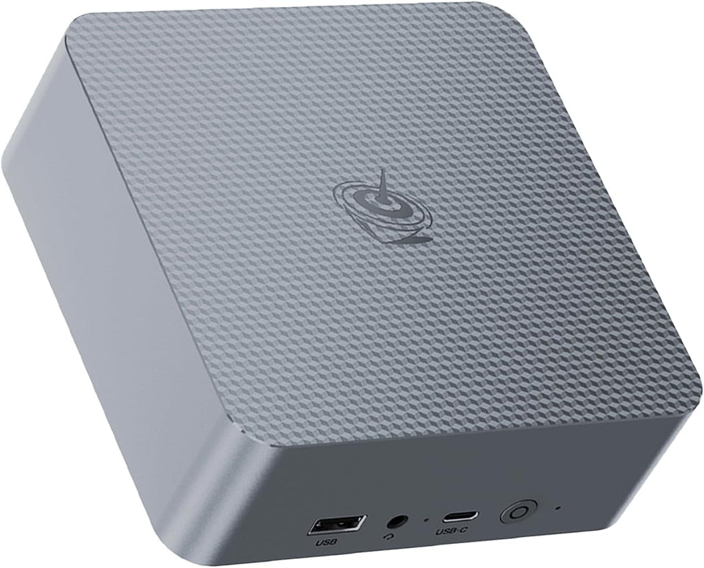 Beelink EQR7 Mini PC,AMD Ryzen 7 7735HS(8C/16T,up to 4.75GHz),Mini Computer 24GB LPDDR5 RAM 500GB M.2 PCIE4.0x4 SSD Graphics 12core 2200MHz,Support 4K Dual Display/HDMI*2/Wifi6/BT5.2/USB3.2
