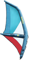 Professional Inflatable Windsurf SUP Sail Inflatable Paddle Board Windsurfing 360° Rotatable Base, Visualization Window, Inflatable Pump, Blue