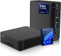 ASUS NUC 14 Pro Mini Desktop, Intel 16-Core Ultra 7 155H, 16GB DDR5, 1TB SSD, Wi-Fi 6E, Support 4-Display 4K, Thunderbolt 4, HDMI, Bluetooth, Windows 11 Pro, Black, AI PC for Home/Business/Gaming