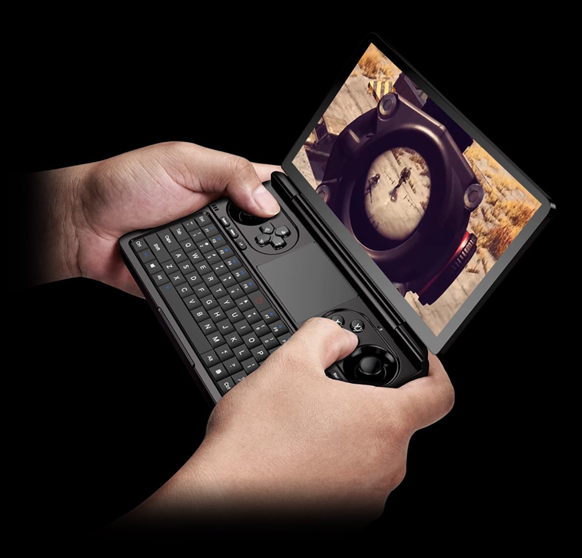GPD WIN Mini Handheld Game Console, 7' Touchscreen Gaming PC Mini Laptop Gamepad UMPC Win11 [AMD Ryzen 7 8840U 16GB RAM/1TB M.2 NVMe SSD]