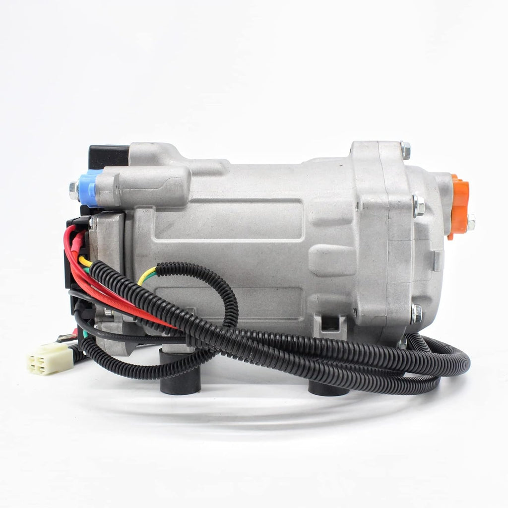 Automotive Air Conditioner Compressor, Air Conditioner System DC Electric Compressor, New Energy Air Conditioner Battery Powered Integrated Compressor DIY Modification (12V)