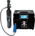 TUXING PCP Air Compressor 4500Psi, LCD Display, Auto-Stop High Pressure Compressor, Equipped with Water Cooling System,Scuba Diving Tank Pcp Air Rifles Charging 110V (TXET063+0.5L+B)